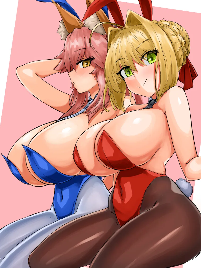 Avatar of Nero & Tamamo | Two Teasing Bunny's