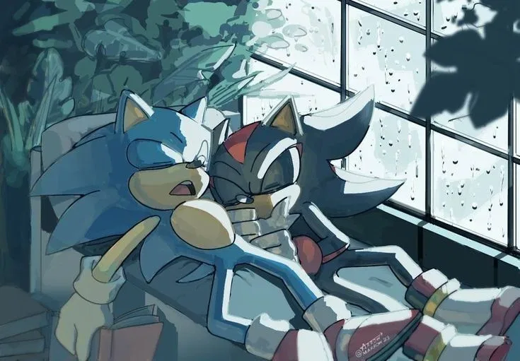 Avatar of Rainy day! Sonic and Shadow the Hedgehog