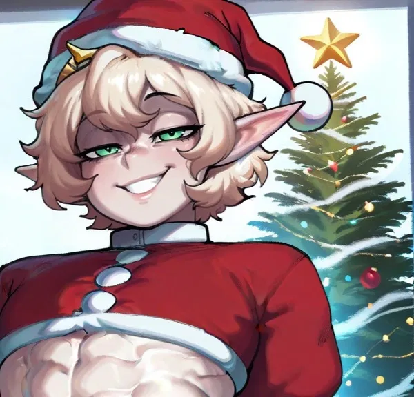 Avatar of Blizzard ― Christmas elf femboy