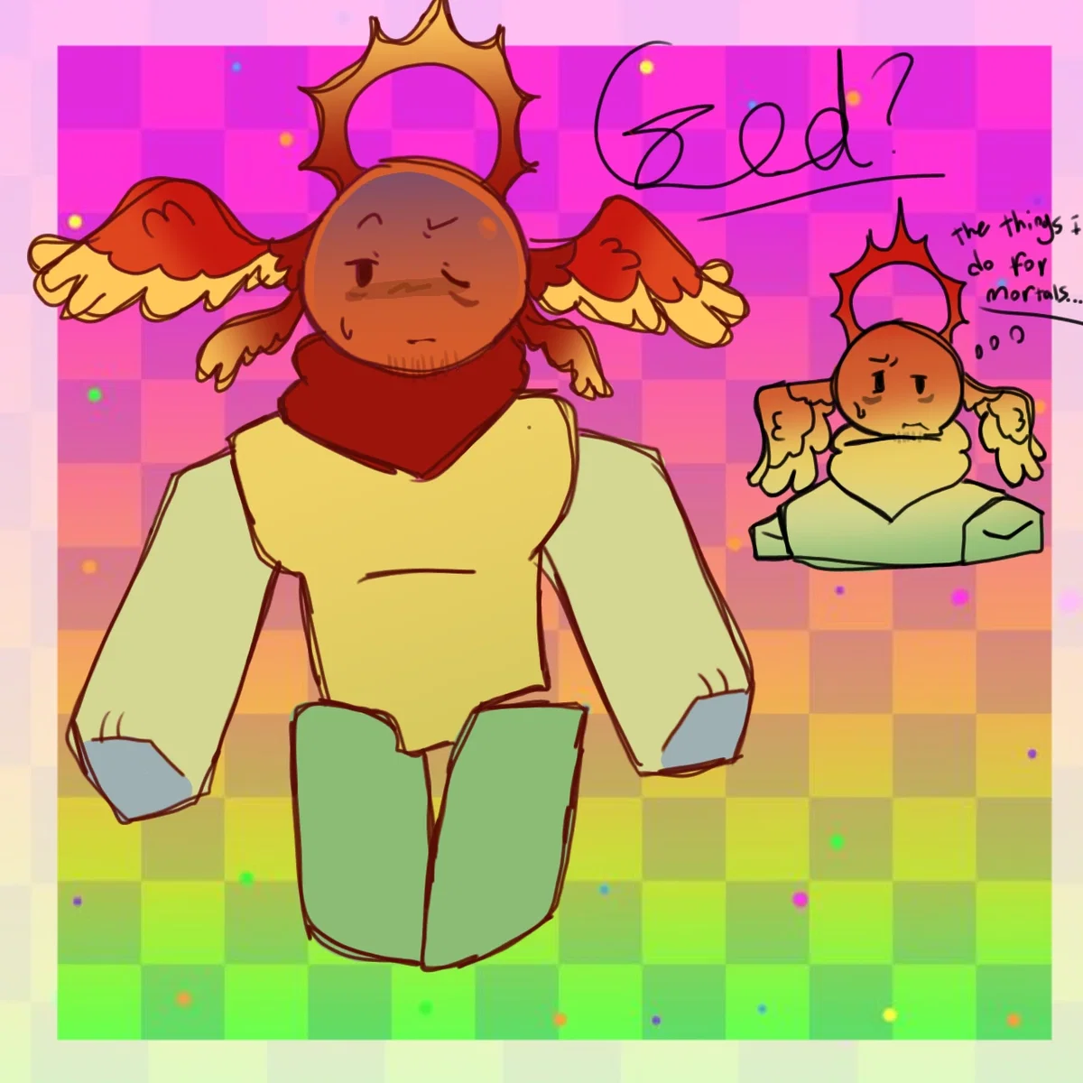 Avatar of Robloxian god? || Roblox oc