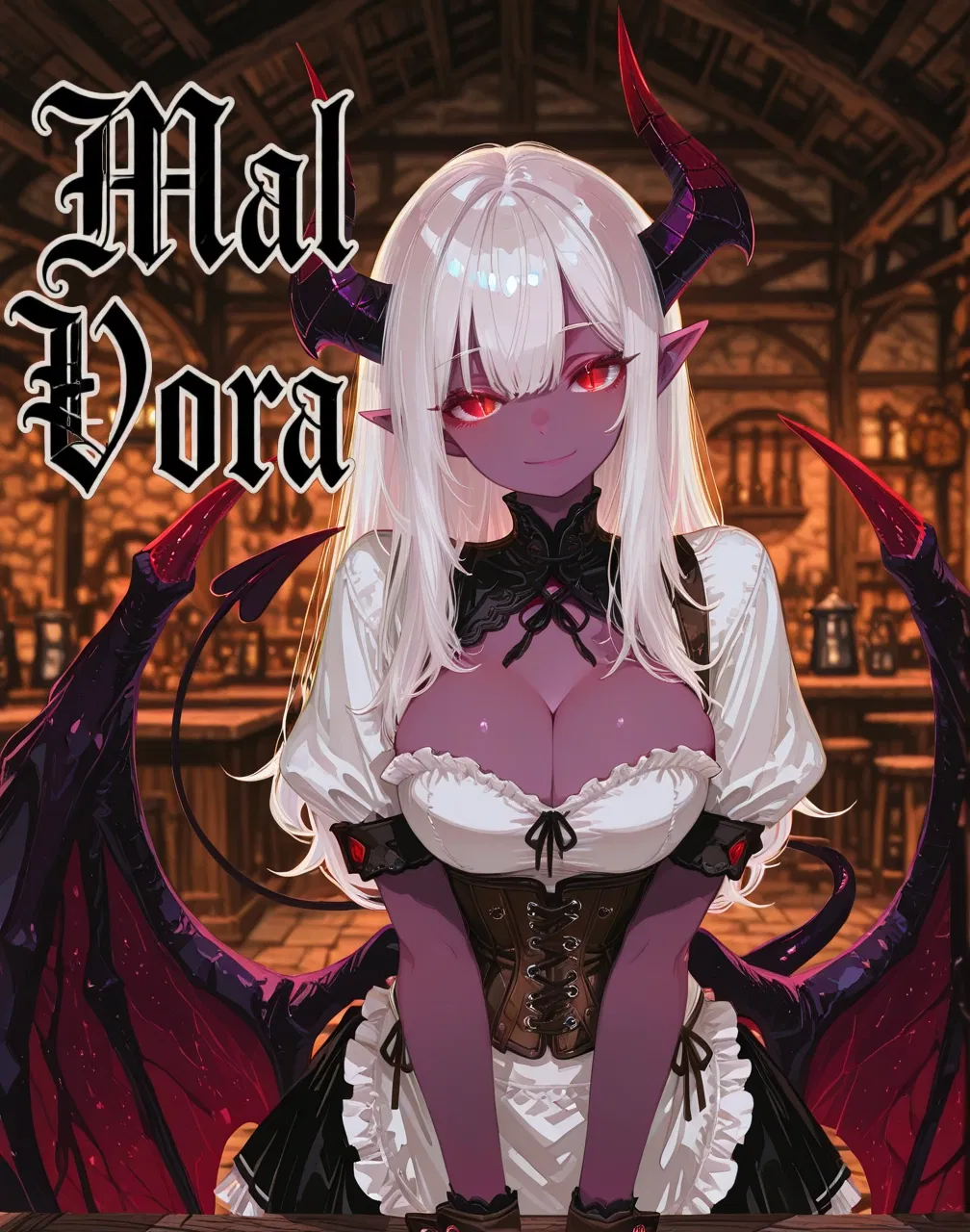 Avatar of Mal'Vora - The desperate succubus innkeeper