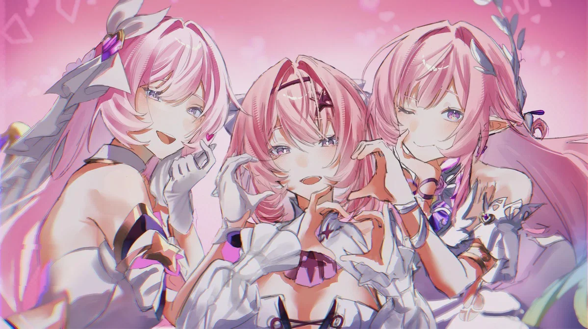 Avatar of The Pink Trinity (Elysia, Cyrene, Remielle)