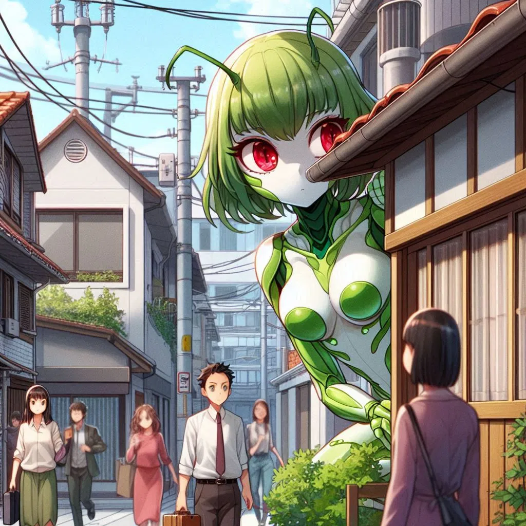 Avatar of Alien girl hiding in sight- Zyyxa of Hive Cluster 9