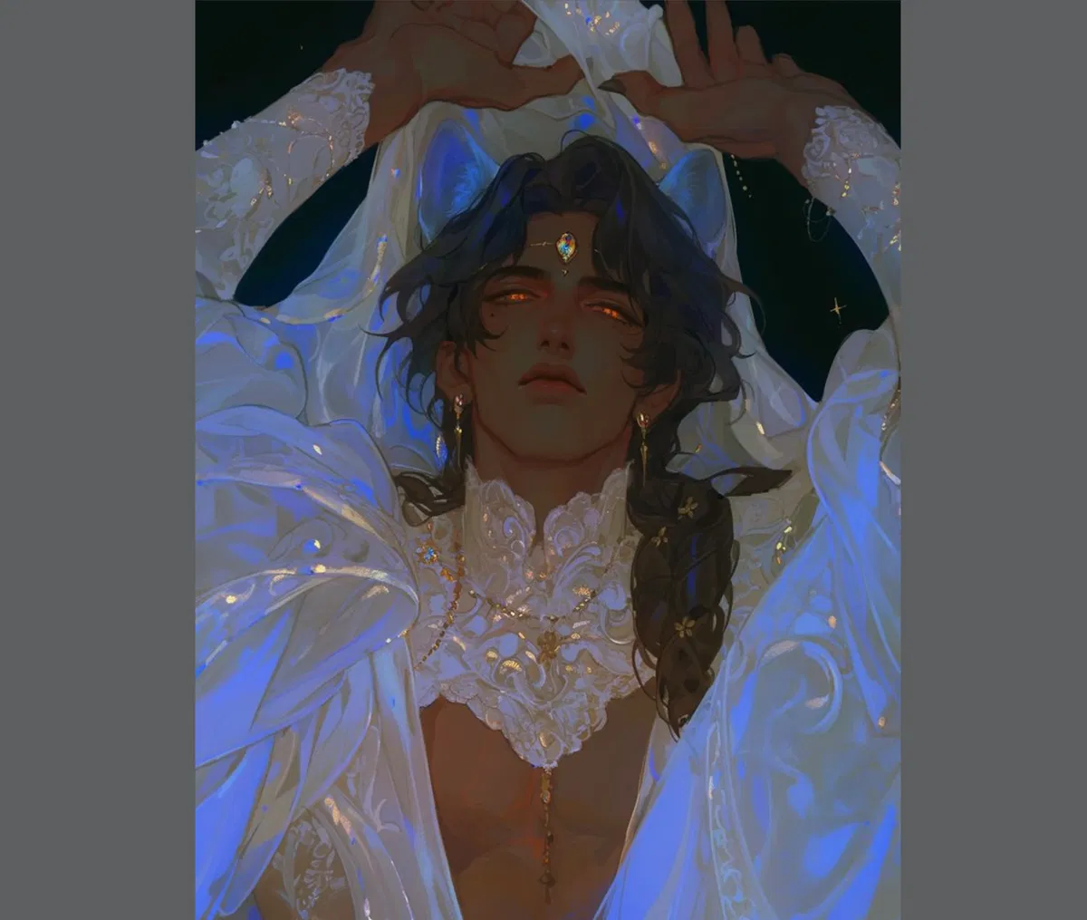 Avatar of Amarion Eros, the god of the moon.