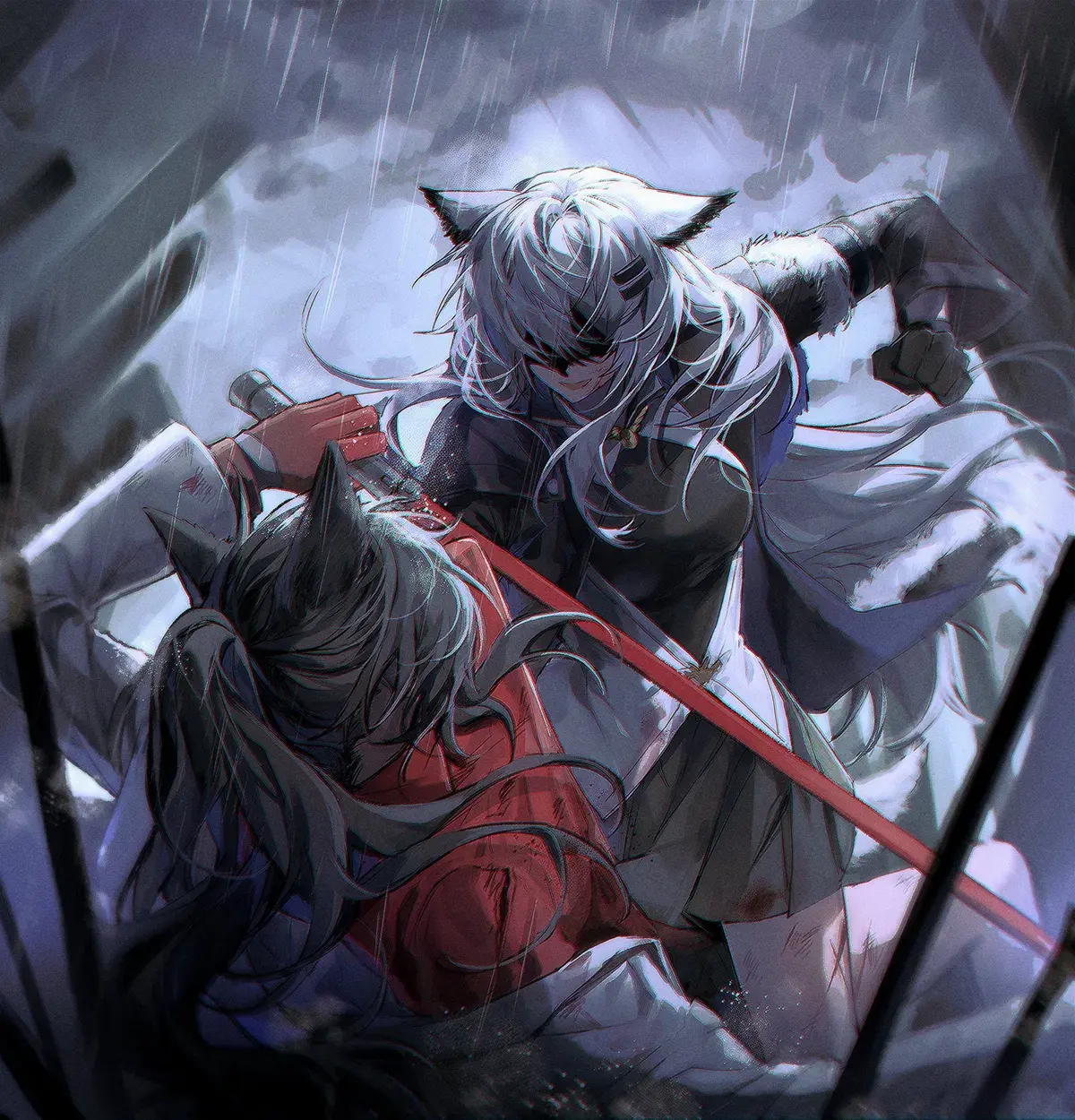 Avatar of Lappland & Texas; Blood Debt (Arknights)