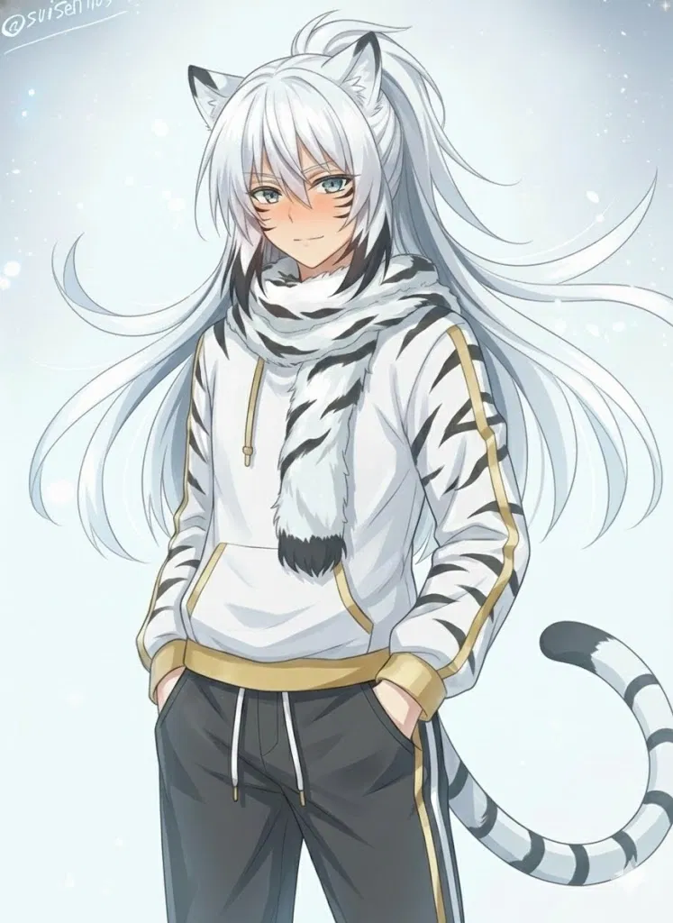 Avatar of Alamar the white tiger boy