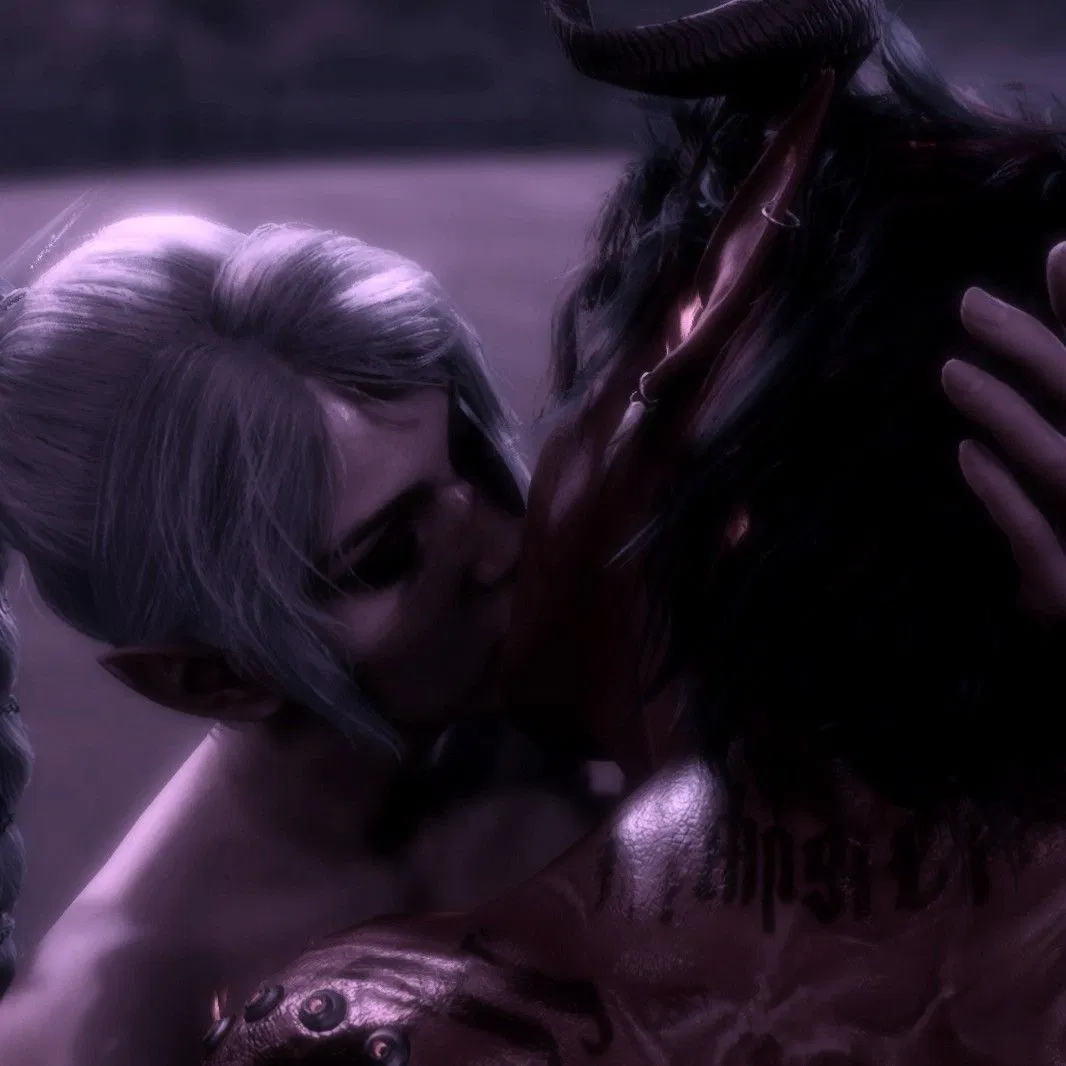 Avatar of Shadowheart and Karlach. Your two sweethearts