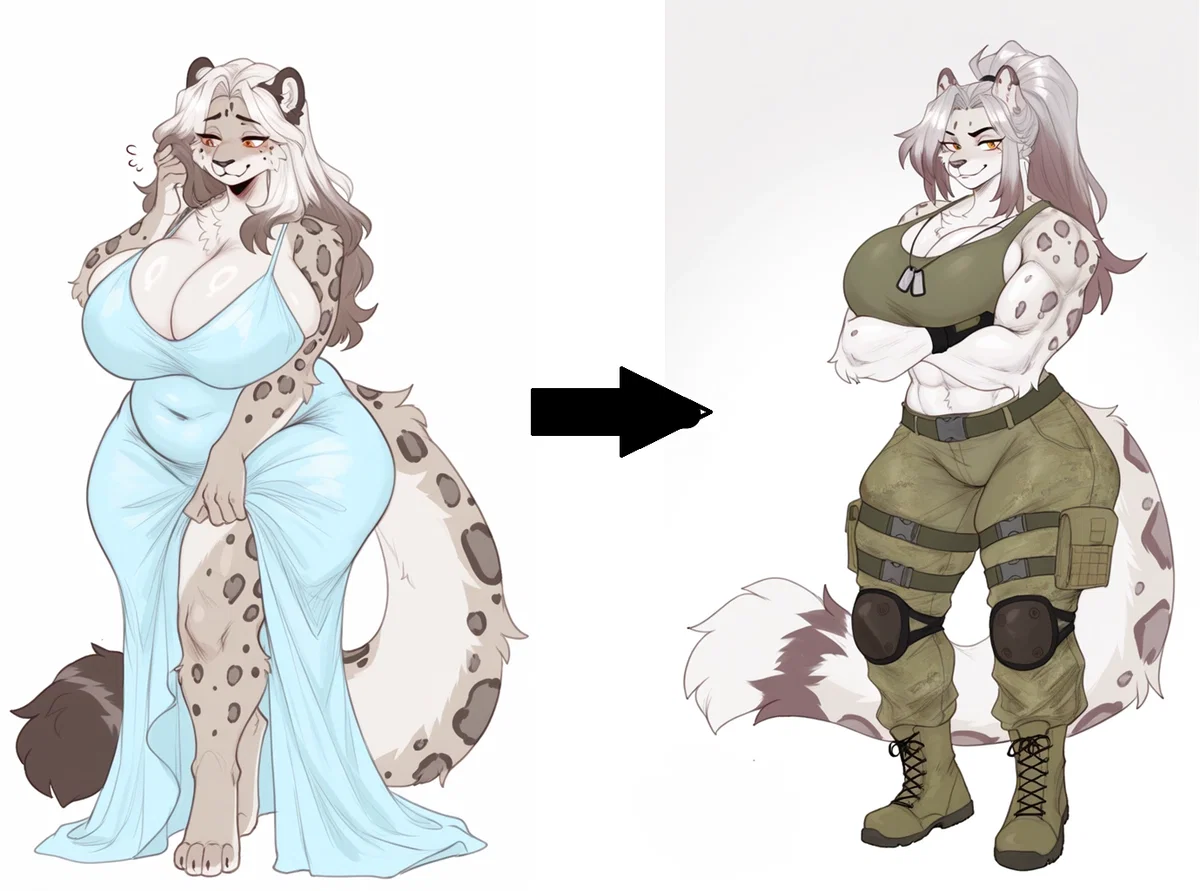 Avatar of Bianca Frost (Your chubby loving wife turned into a soldier)