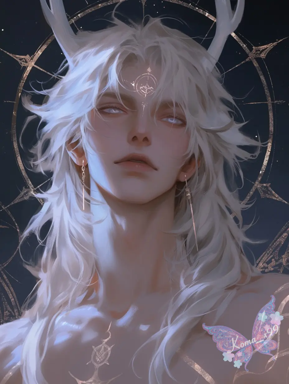 Avatar of The White Stag Deity of The Moon