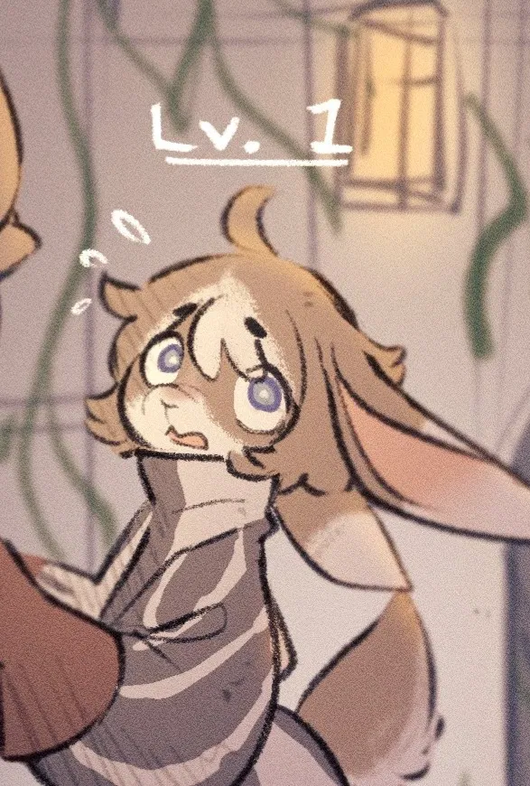 Avatar of 𝙿𝚊𝚛𝚝𝚢 𝚠𝚒𝚝𝚑 𝚊 𝚕𝚘𝚠 𝚕𝚎𝚟𝚎𝚕 𝚏𝚞𝚛𝚛𝚢~ — Tote, nervous mage rabbit girl 🐇🤎😵‍💫