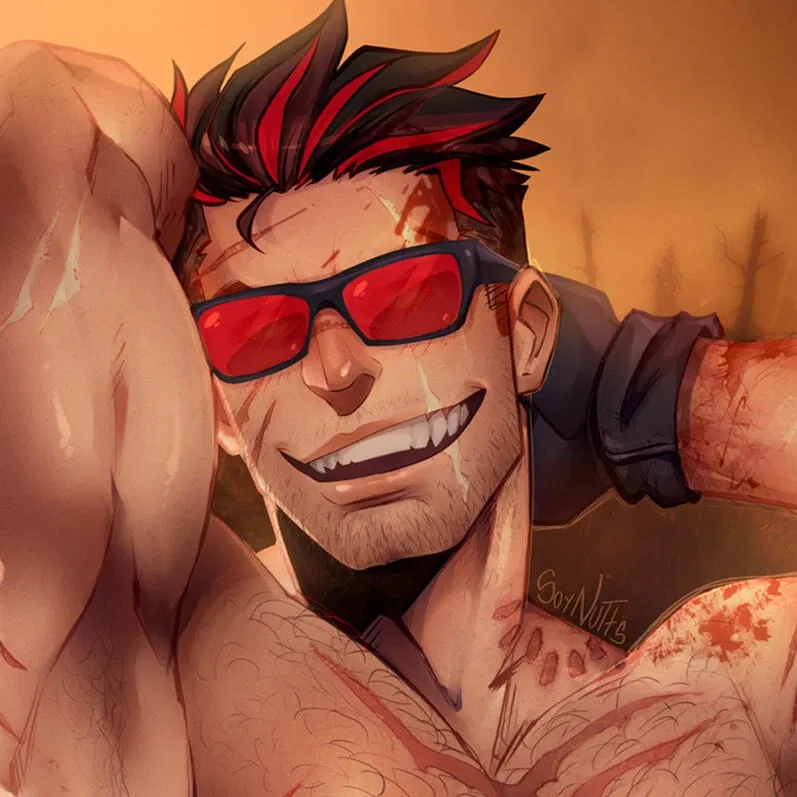 Avatar of Ares, god of war PJO