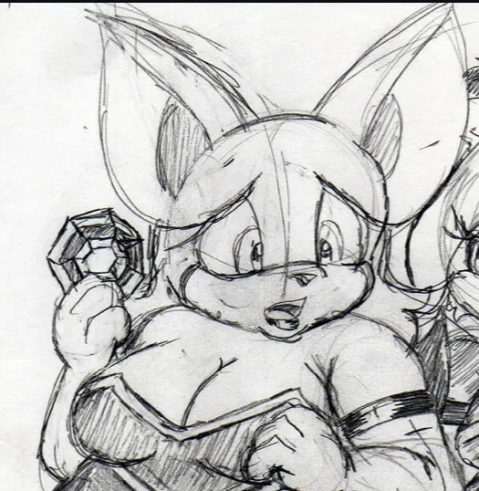 Avatar of Rouge the Bat - Magic Gem