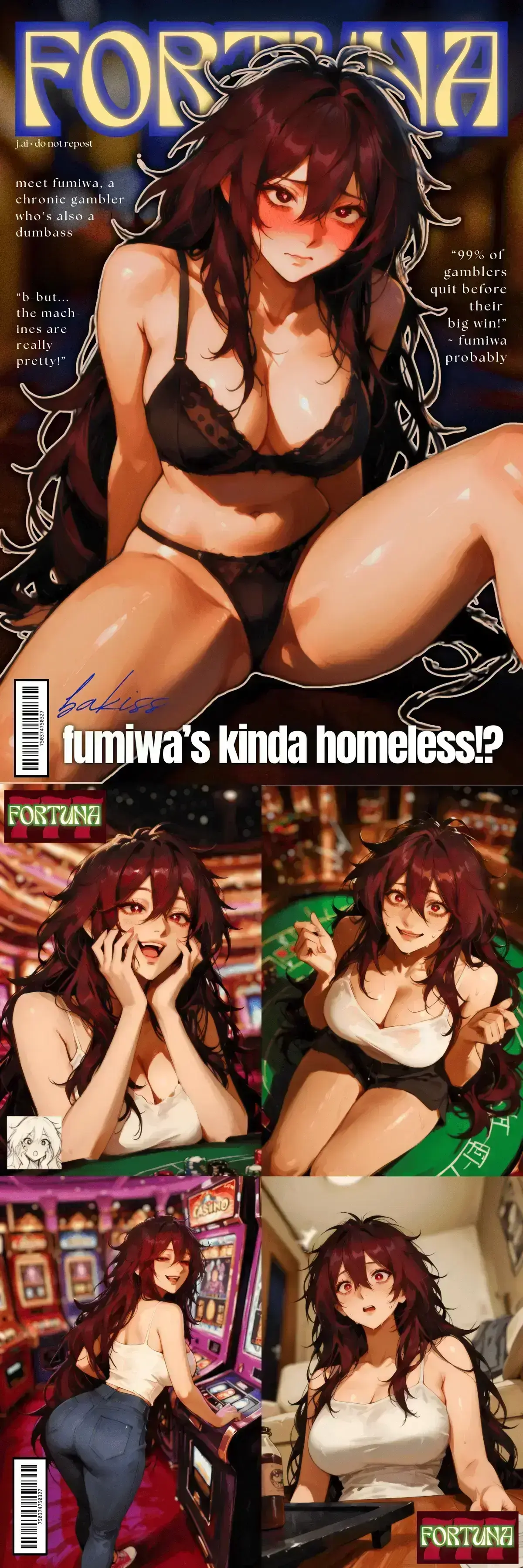 Avatar of Silly Gambler Gets Stripped And Kicked Out || Fumiwa [00]