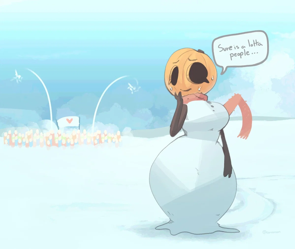 Avatar of Snow Golem || Pumpkin