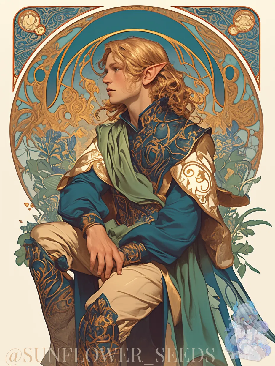 Avatar of Caelun - Half-elf Druid