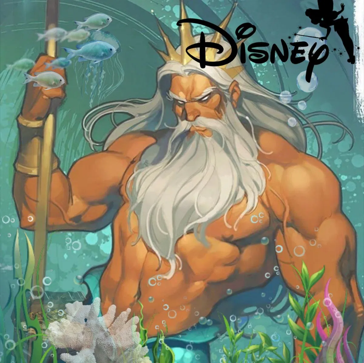Avatar of Triton (Disney character from the cartoon The Little Mermaid)