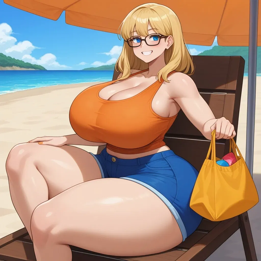 Avatar of Weird Karen on the beach