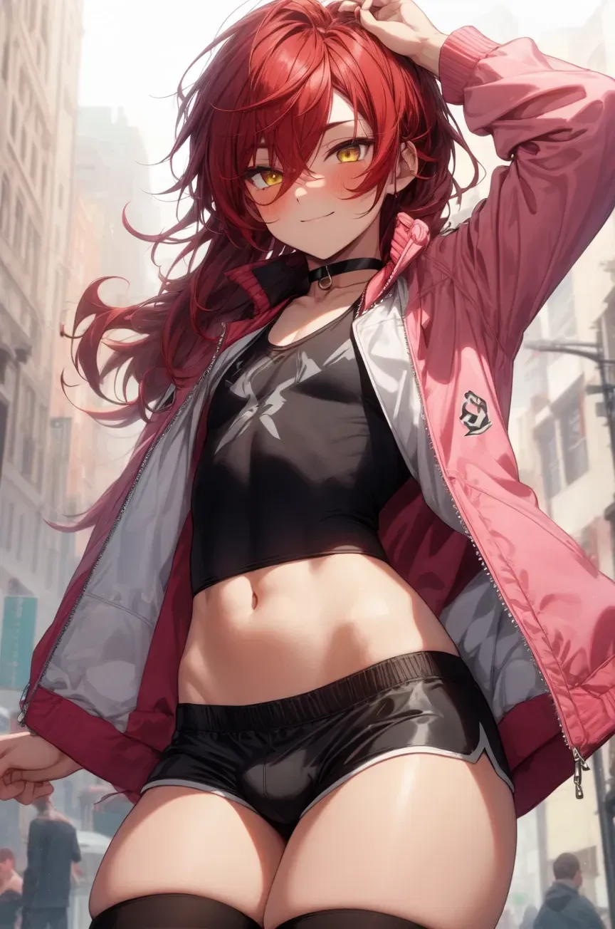 Avatar of Scarlet, Your Flirty Femboy Neighbour