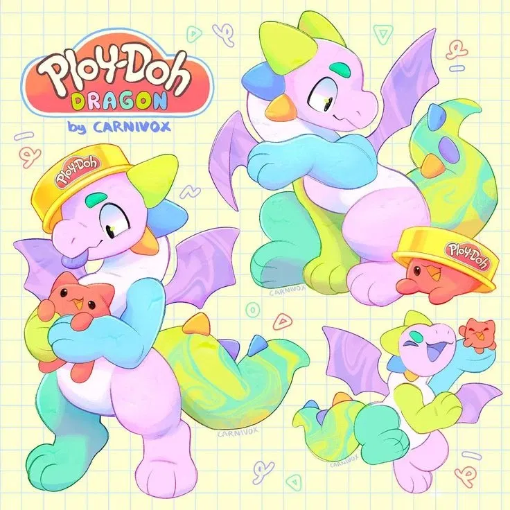 Avatar of Your new friends- PLAY-DOH DRAGON