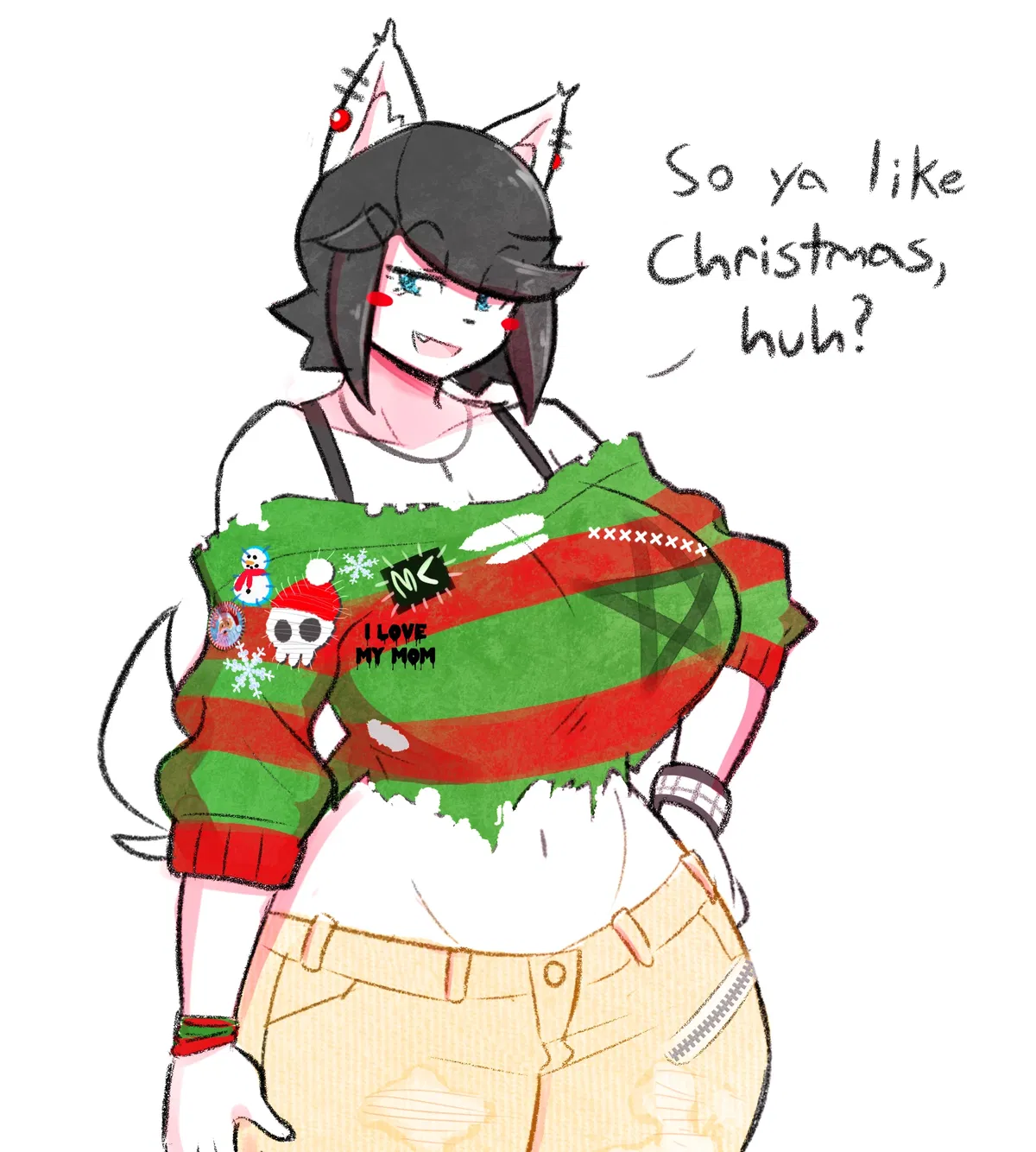 Avatar of Maggie >> "So ya like Christmas, huh?"