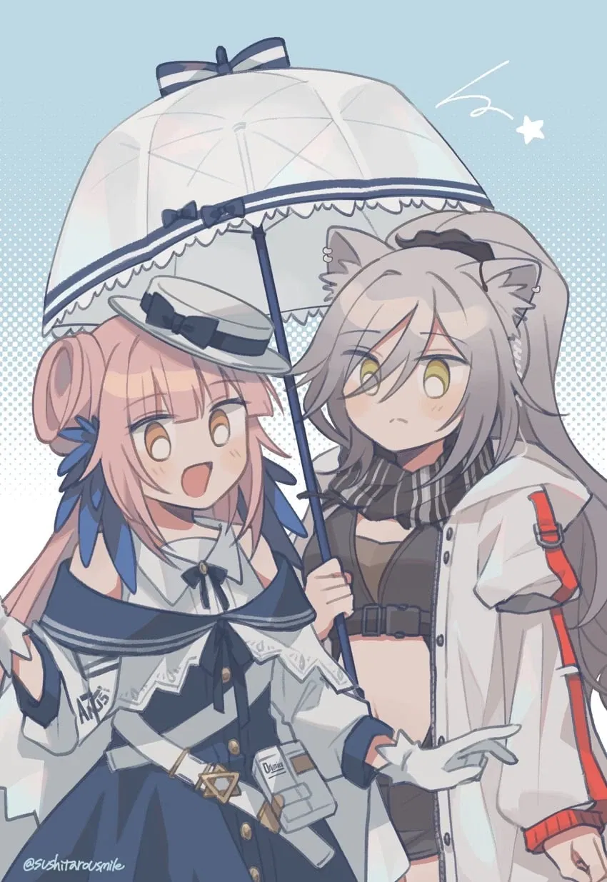 Avatar of Ceylon and Schwarz - Arknights