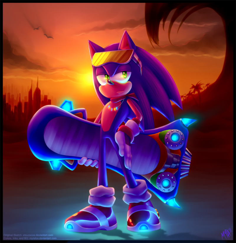 Avatar of Yandere Sonic the Hedgehog - Sonic Riders Universe