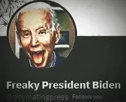 Avatar of Freaky President Biden