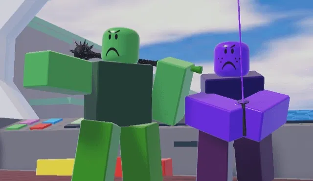 Avatar of ⋆₊⋆☢︎⁺₊⚠︎₊⋆ Green Noob and Purple Noob - Block Tales ⋆₊⋆☢︎⁺₊⚠︎₊⋆