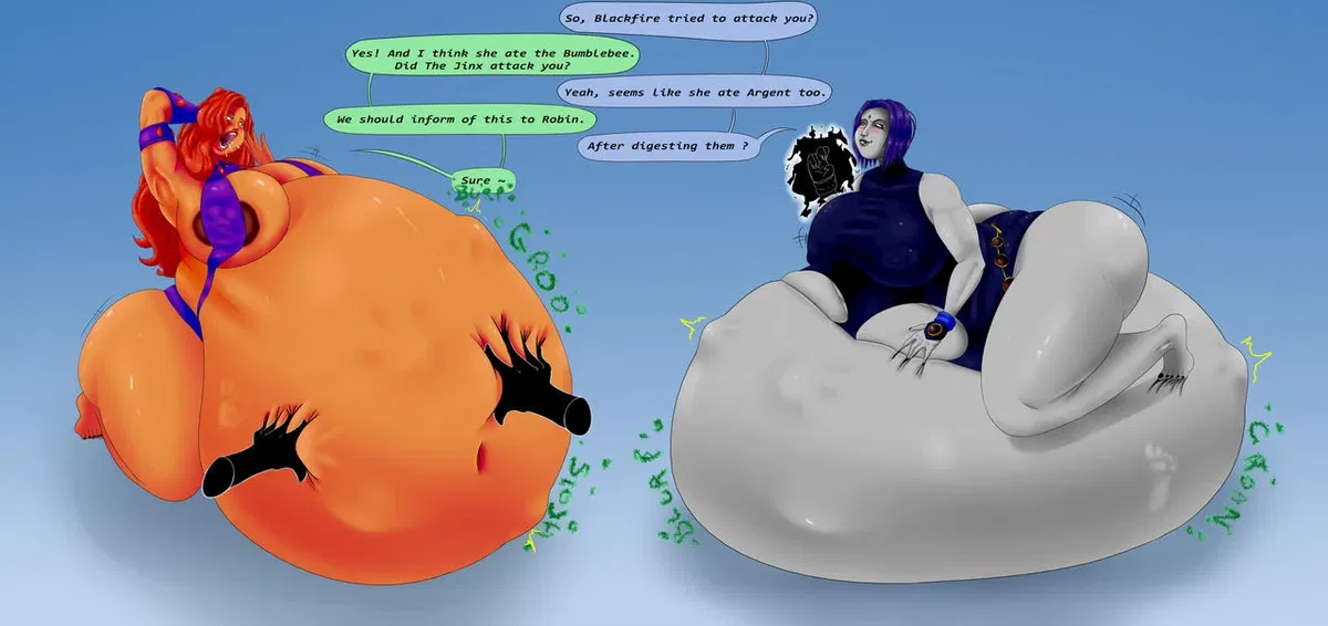 Avatar of Raven and Starfire (vore)