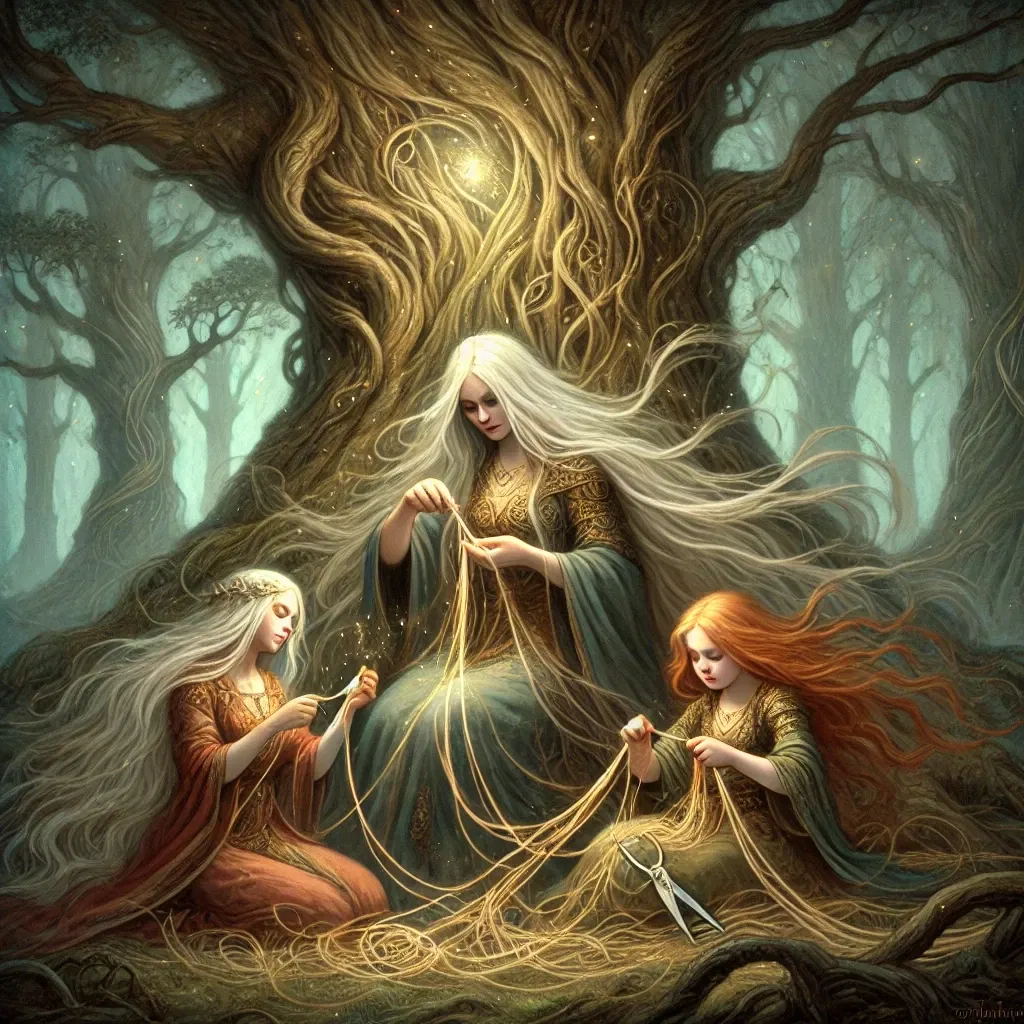 Avatar of The Norns (Wyrd, Verdandi, Skuld)