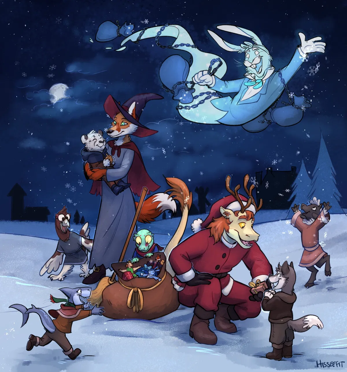 Avatar of ──★ ˙🎄 ̟ !! FURRY town Christmas roleplay