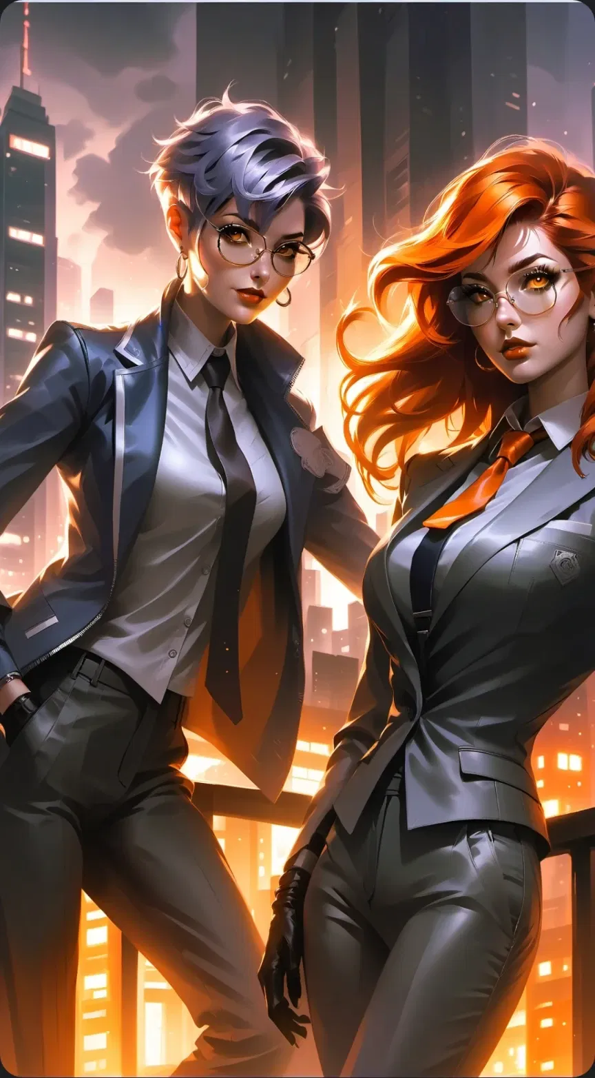 Avatar of Indigo and Orange (Wanted POV)
