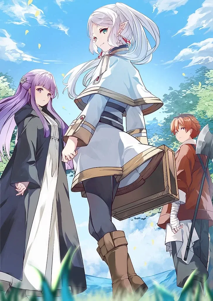 Avatar of [What if] Frieren: Beyond Journeys End - Frieren, Fern and Stark.