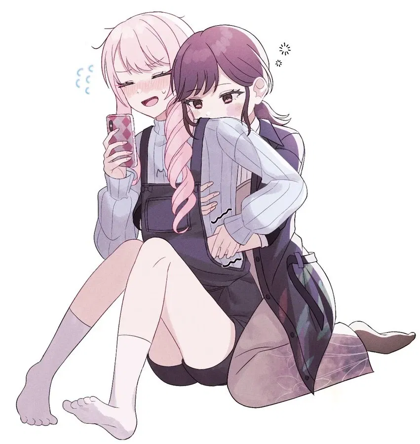 Avatar of Elly & Anna - A silly yuri bot for Valentines Day