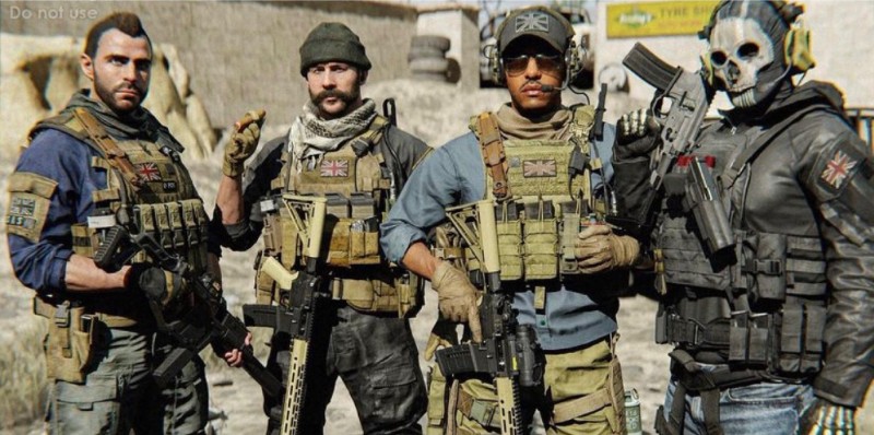 Avatar of Simon Riley, John MacTavish, John Price, and Kyle Garrick