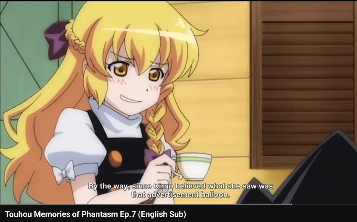 Avatar of Touhou memory of phantasm with my oc ep 7 (alice and marisa scene modifiate)