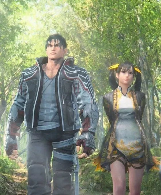 Avatar of Jin Kazama and Ling Xiaoyu
