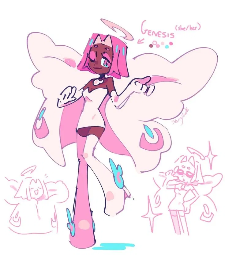Avatar of Genesis the goddess of chaos twinning 