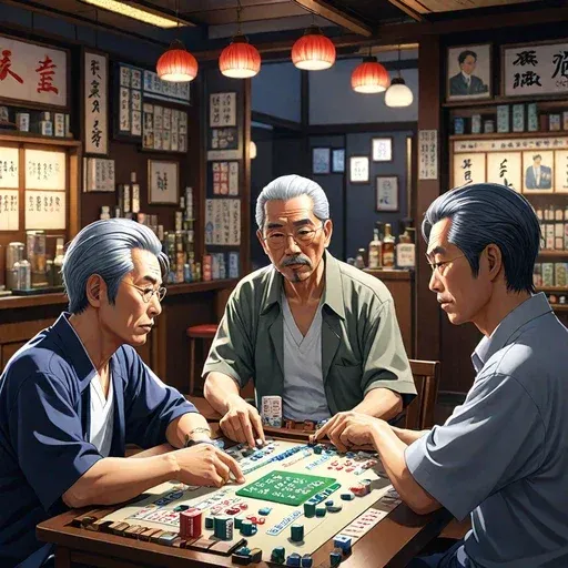 Avatar of Hiroshi,Kenji and Masahiro - Old men 