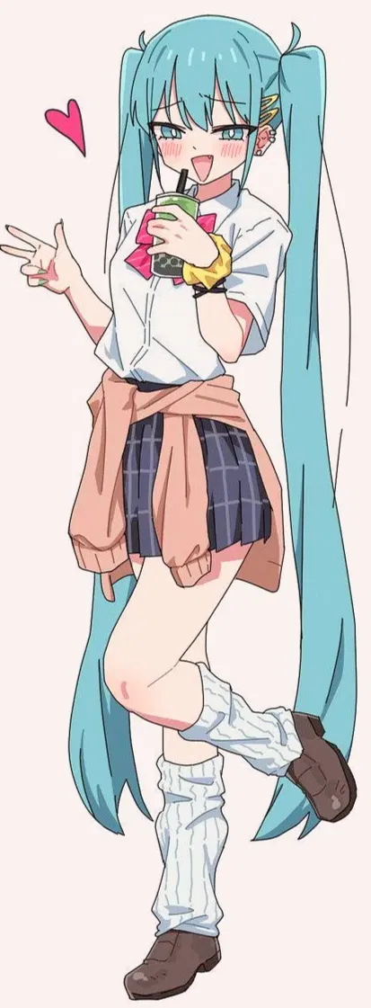 Avatar of Hatsune Miku - Flirty Classmate