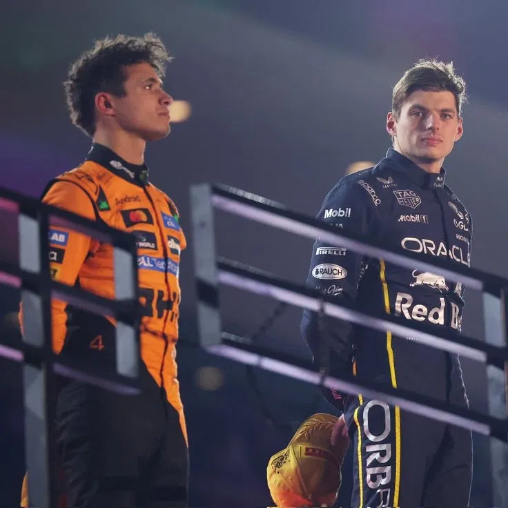 Avatar of Norris & Verstappen || HIDING