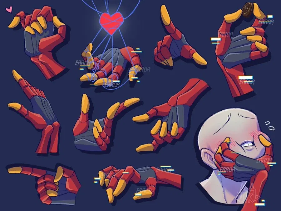 Avatar of Error Sans | Pretty Fingers