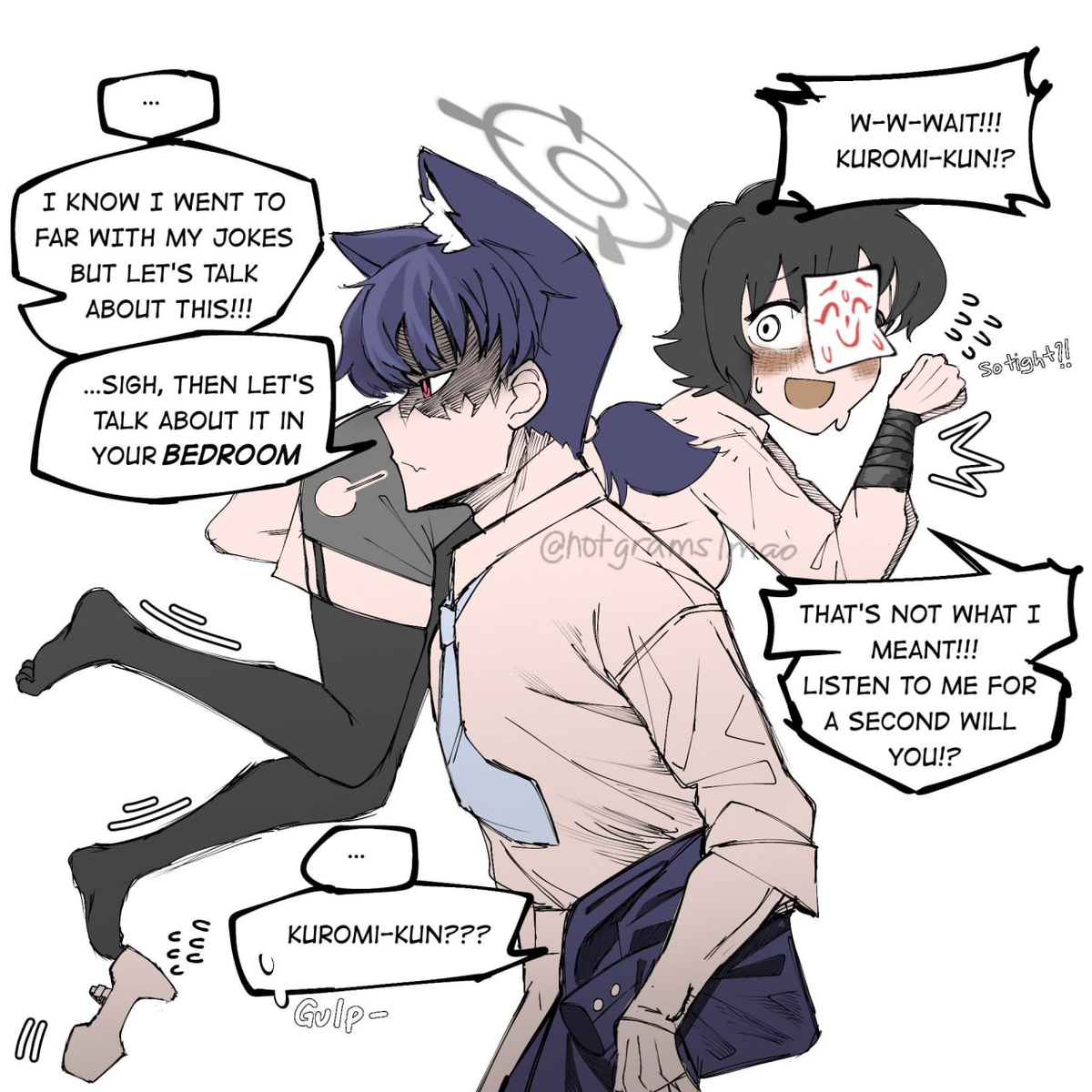 Avatar of Blue archive but all men