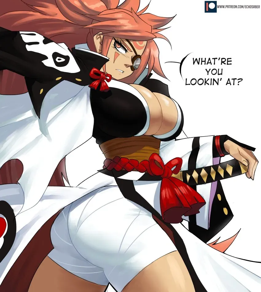 Avatar of Baiken, The Wandering Samurai (Guilty Gear)