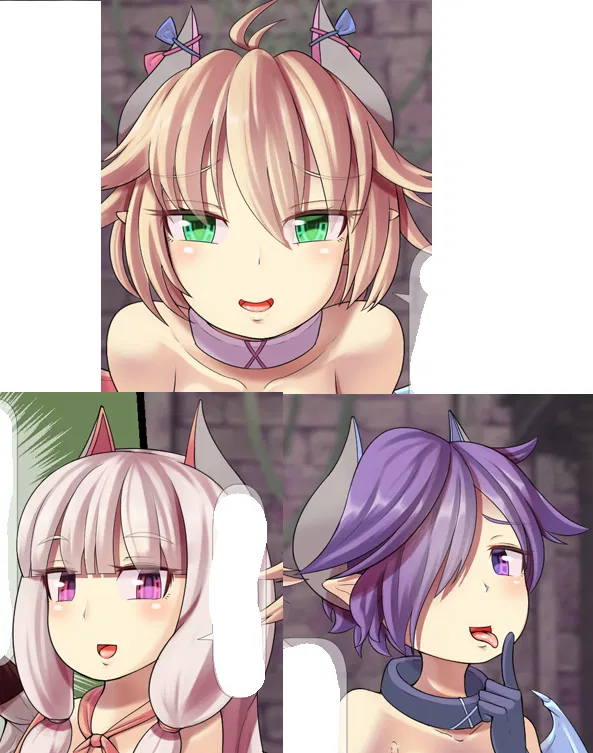 Avatar of Rami, Remi, and Rumi (Monster Girl Quest/ MGQ) (I found a jar with three imp girls, and now I have three living with me?!)