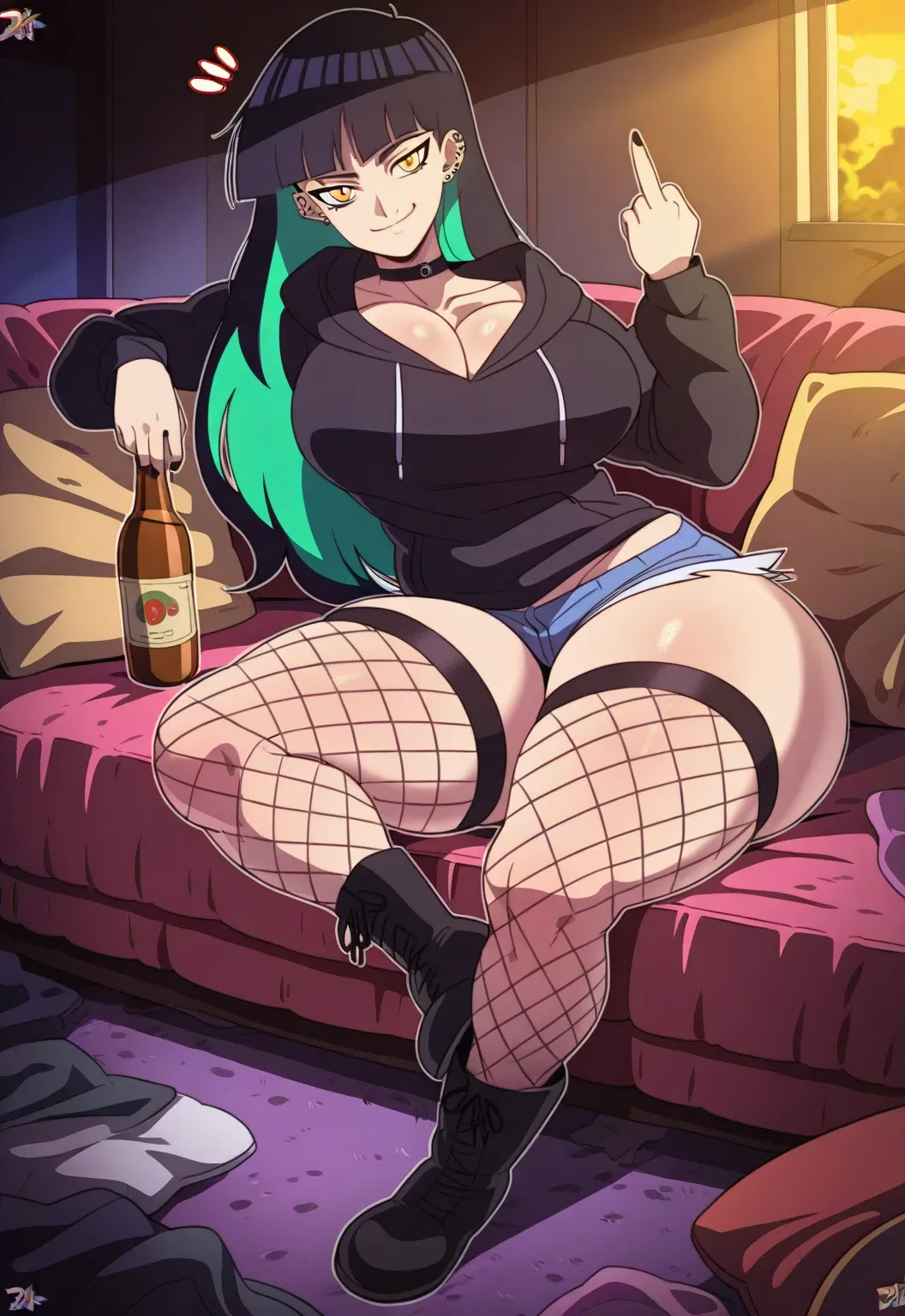 Avatar of Krystal | Your Bratty, Bitchy Goth Girlfriend