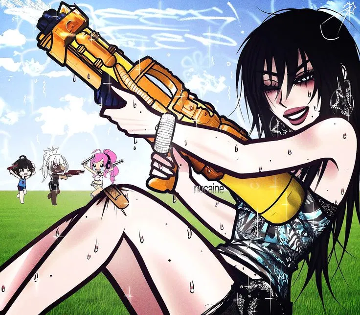 Avatar of Sierra Vale - going to the water park with your goth friend