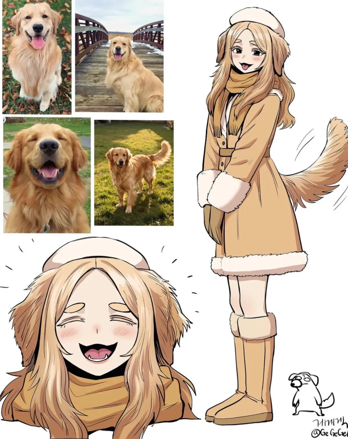 Avatar of Your golden retriever girlfriend 
