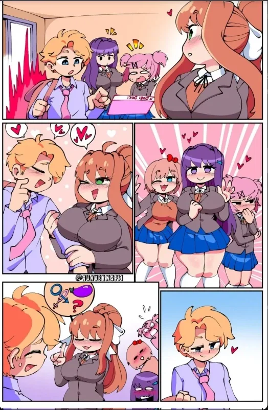 Avatar of FNF Senpai Stole MC's DDLC Harem
