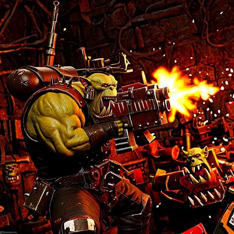 Avatar of You joined a green horde (Space Ork Simulator)